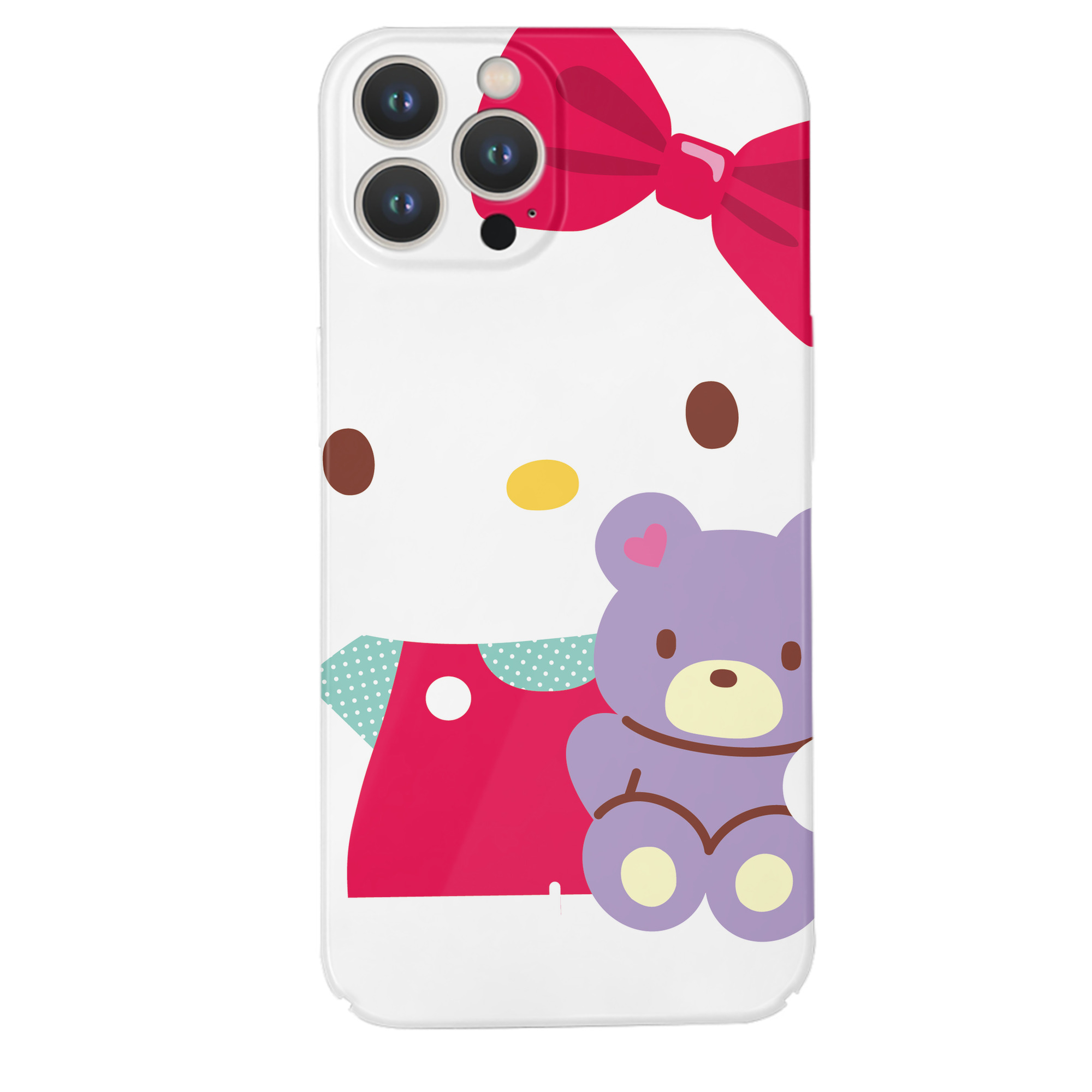 （画像用） Hello Kitty ハローキティ 【iPhone 14シリーズ対応】ハードケース